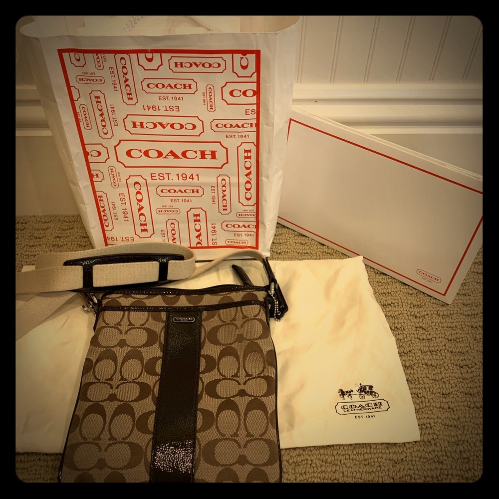 Authentic New Coach Crossbody Bag